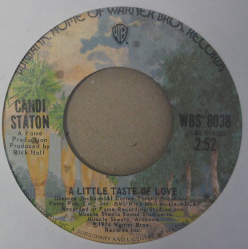 CANDI STATION A LITTLE TASTE OF LOVE / AS LONG AS HE TAKES CARE OF HOME