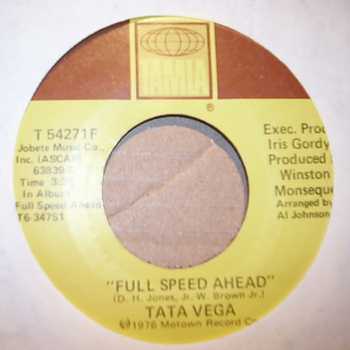 TATA VEGA FULL SPEED AHEAD / JUST AS LONG AS THERE IS YOU