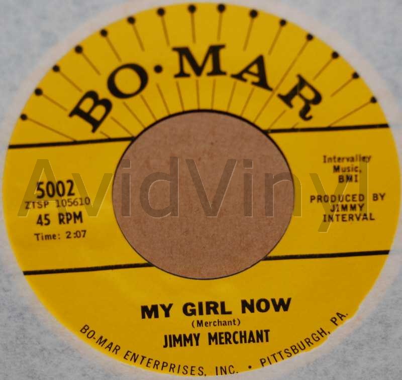 JIMMY MERCHANT MY GIRL NOW / SKIN THE CAT