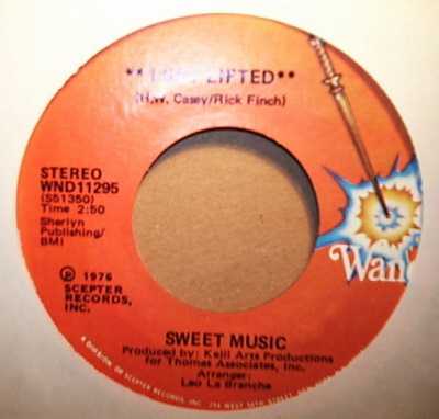 SWEET MUSIC — I GET LIFTED / INSTRUMENTAL record label scan