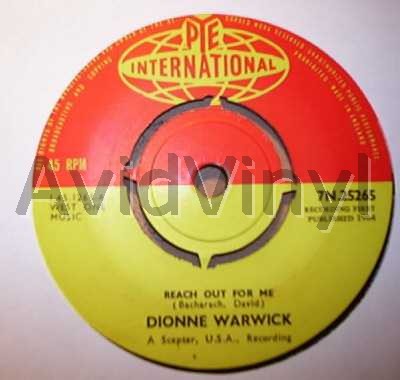 DIONNE WARWICK REACH OUT FOR ME / HOW MANY DAYS OF SADNESS
