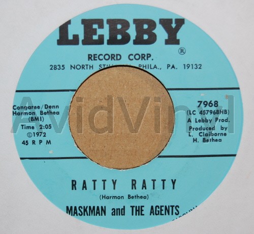 MASKMAN AND THE AGENTS RATTY RATTY / SITTING ON THE DOORSTEP