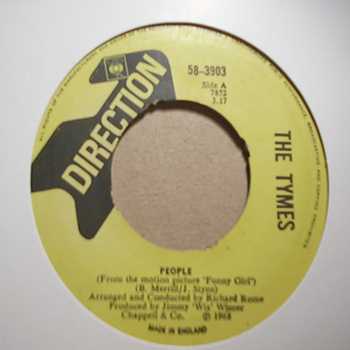 TYMES — PEOPLE / FOR LOVE OF IVY record label scan
