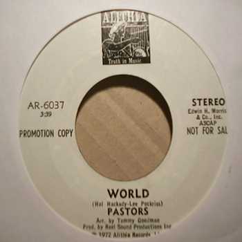 PASTORS — WORLD / SAME record label scan