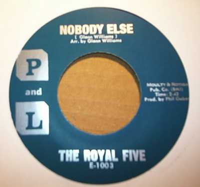 ROYAL FIVE NOBODY ELSE / DON'T STOP