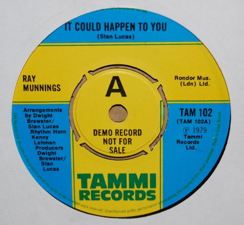RAY MUNNINGS IT COULD HAPPEN TO YOU / LET'S BOOGIE