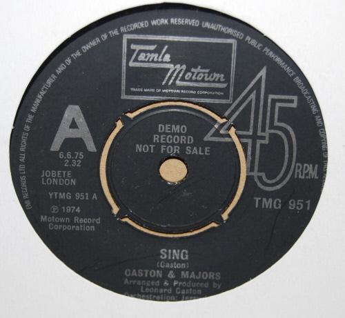 CASTON AND MAJORS SING / THERE'S FEAR