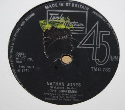 SUPREMES NATHAN JONES / HAPPY