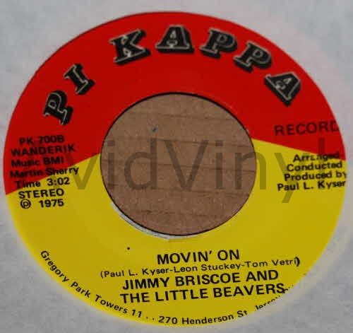JIMMY BRISCOE AND THE LITTLE BEAVERS MOVIN' ON / I'LL CARE FOR YOU