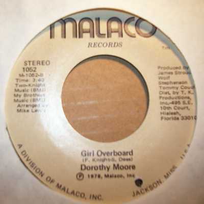 DOROTHY MOORE GIRL OVERBOARD / SPECIAL OCCASION