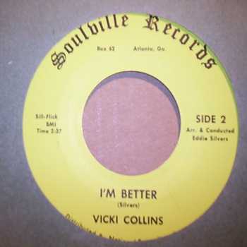 VICKI COLLINS I'M BETTER  / GUESSING AGAIN