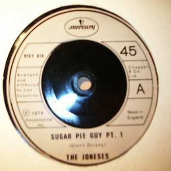 JONESES — SUGAR PIE GUY PT 1 / PT2 record label scan