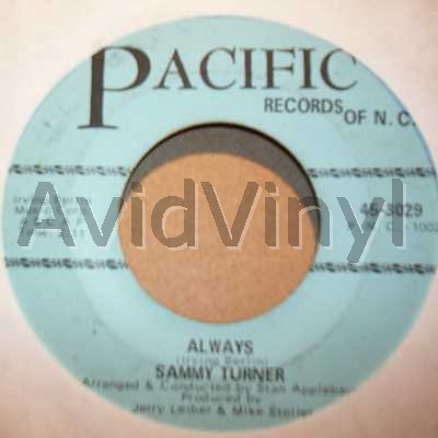 SAMMY TURNER ALWAYS / SYMPHONY