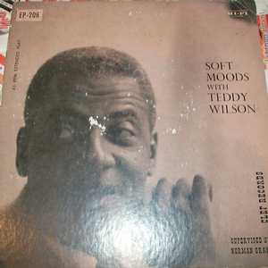TEDDY WILSON — SOFT MOODS WITH TEDDY WILSON record label scan