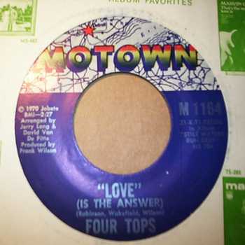 FOUR TOPS LOVE / IT'S ALL IN THE GAME