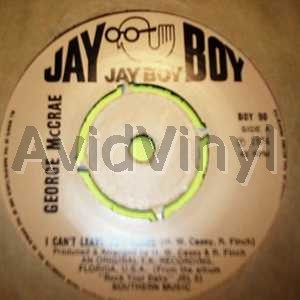 GEORGE MCCRAE I CAN'T LEAVE YOU ALONE / YOU GOT MY HEART