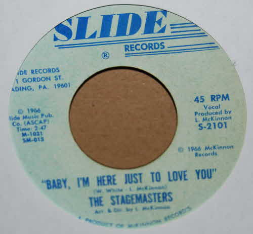 STAGEMASTERS BABY I'M HERE TO LOVE YOU / FREE AT LAST