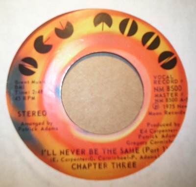 CHAPTER THREE I'LL NEVER BE THE SAME / PT2