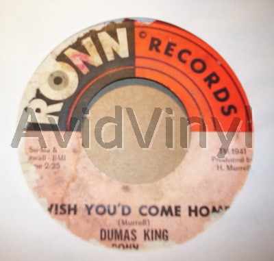 DUMAS KING WISH YOU'D COME HOME / LOOSE EEL