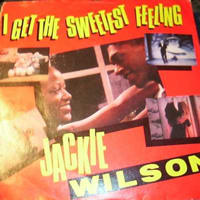 JACKIE WILSON — I GET THE SWEETEST FEELING / LONELY TEARDROPS record label scan