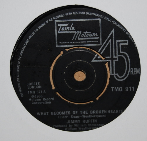 JIMMY RUFFIN WHAT BECOMES OF THE BROKENHEARTED / DON'T YOU MISS ME A LITTLE BIT BABY