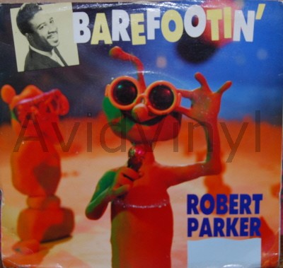 ROBERT PARKER — BAREFOOTIN' / LET'S GO BABY record label scan