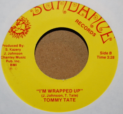 TOMMY TATE I'M WRAPPED UP / LINGER A LITTLE LONGER