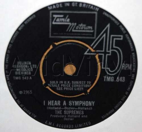 SUPREMES I HEAR A SYMPHONY / WHO COULD EVER DOUBT MY LOVE