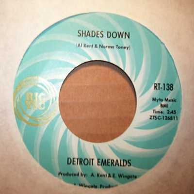 DETROIT EMERALDS SHADES DOWN / ODE TO BILLY JOE