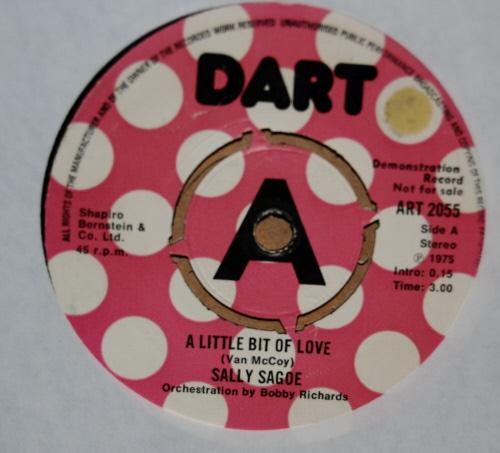 SALLY SAGOE A LITTLE BIT OF LOVE / STOP