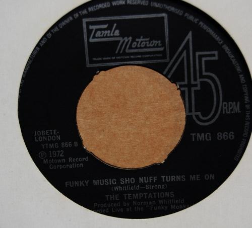 TEMPTATIONS FUNKY MUSIC SHO NUFF TURNS ME ON / LAW OF THE LAND