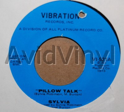 SYLVIA PILLOW TALK / MY THING