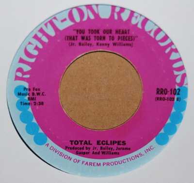 TOTAL ECLIPES YOU TOOK OUR HEART / A LOVE LIKE YOURS