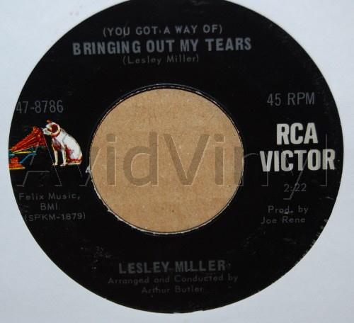 LESLEY MILLER BRINGING OUT MY TEARS / HE WORE THE GREEN BERET