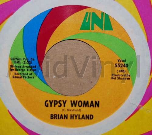 BRIAN HYLAND GYPSY WOMAN / YOU AND ME