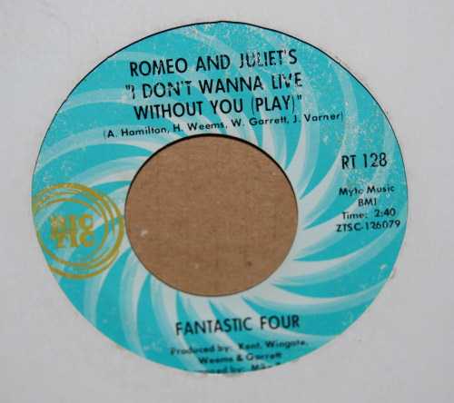 FANTASTIC FOUR ROMEO AND JULIETS / YOU GAVE ME SOMETHING