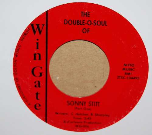 SONNY STITT — THE DOUBLE O SOUL OF / PT2 record label scan