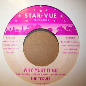TEQUES WHY MUST IT BE / IF I COULD