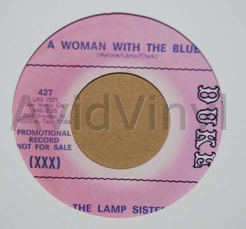 LAMP SISTERS A WOMAN WITH THE BLUES / I THOUGHT IT WAS ALL OVER