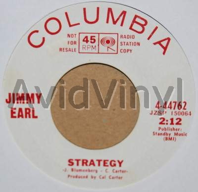 JIMMY EARL STRATEGY / I'LL NEVER FORGET YOU