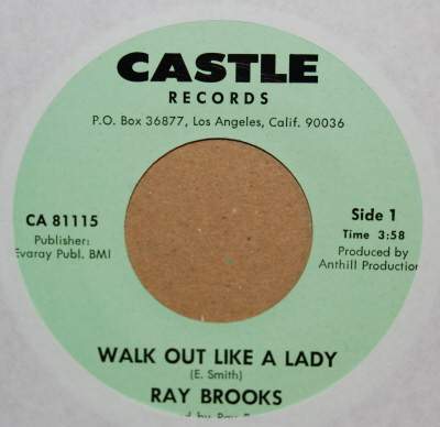 RAY BROOKS WALK OUT LIKE A LADY / MYSTIC MOODY