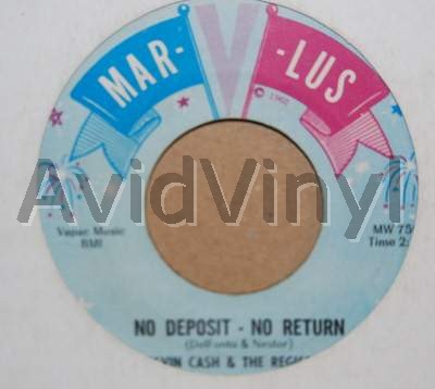 ALVIN CASH NO DEPOSITS - NO RETURNS / THE PHILLY FREEZE