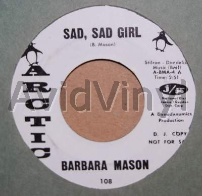 BARBARA MASON SAD SAD GIRL / BLANK