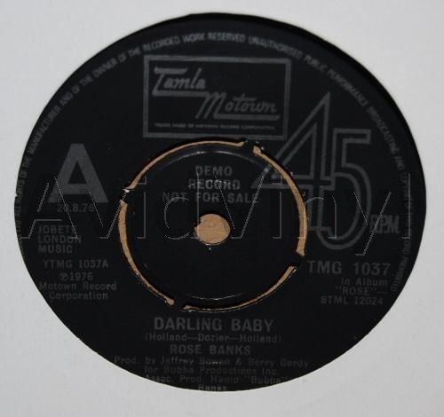 ROSE BANKS DARLING BABY / WHOLE NEW THING