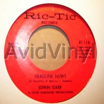 EDWIN STARR HEADLINE NEWS / HARLEM