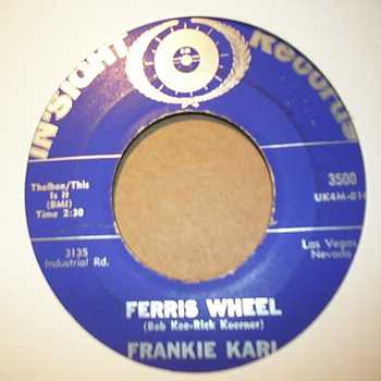 FRANKIE KARL FERRIS WHEEL / NO HURRY NO WORRY