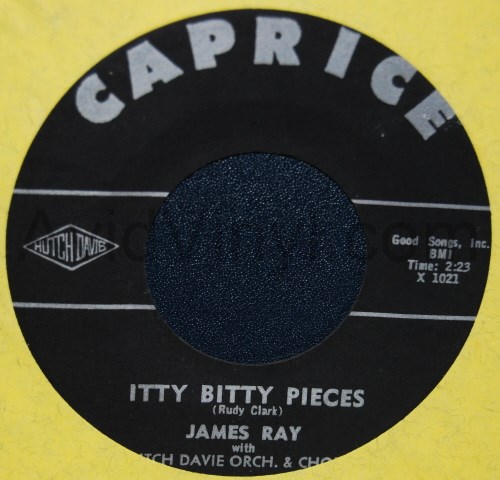 JAMES RAY ITTY BITTY PIECES / YOU REMEMBER THE FACE