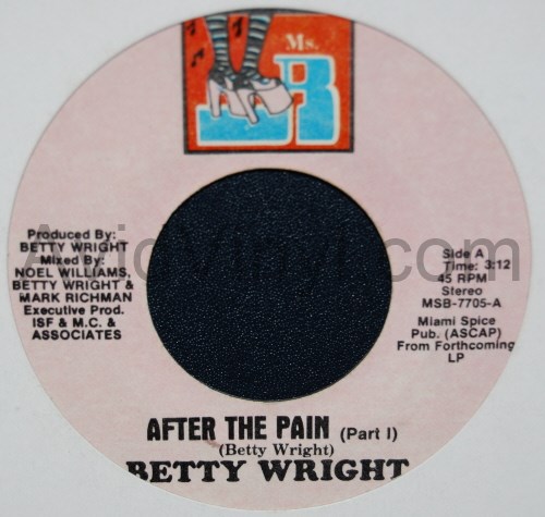 BETTY WRIGHT AFTER THE PAIN / PT2