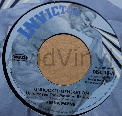 FREDA PAYNE — UNHOOKED GENERATION / INSTRUMENTAL record label scan