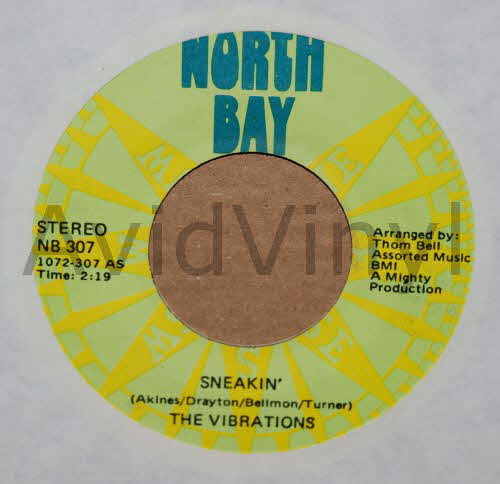 THE VIBRATIONS SNEAKIN' / WHEN WILL MY TURN COME